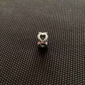 Pandora Open Heart Spacer Charm